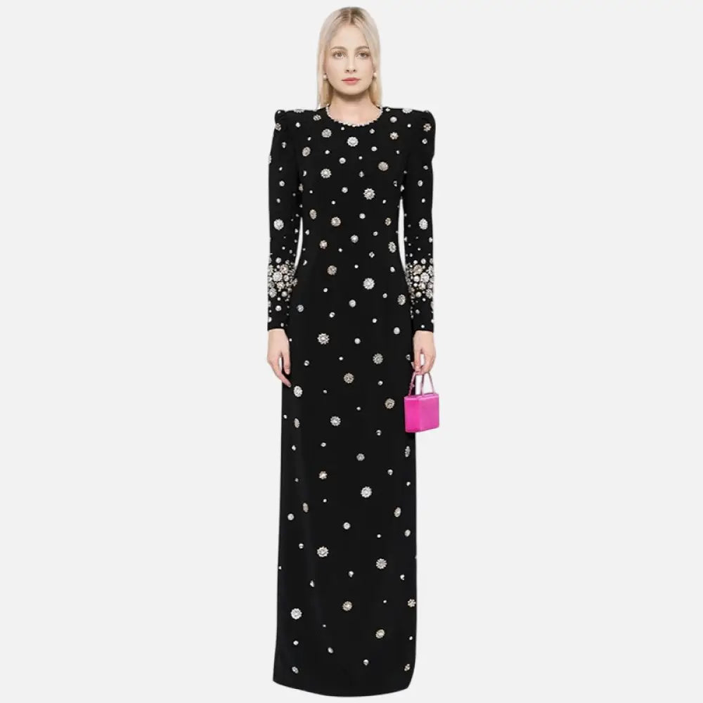 Slim Fit Long Formal Dress | same ANTHEM.