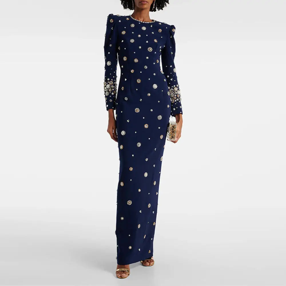 Slim Fit Long Formal Dress | same ANTHEM.