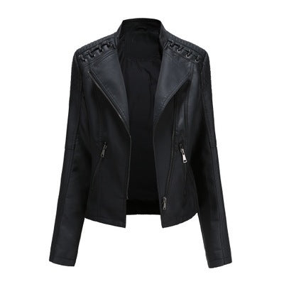 Slim Leather Jacket for Women – Soulmate Style Outerwear | same ANTHEM - Black / 2XL - Jacket