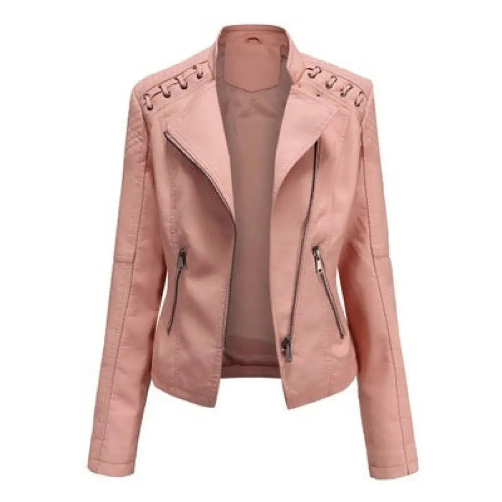 Slim Leather Jacket for Women – Soulmate Style Outerwear | same ANTHEM - Jacket