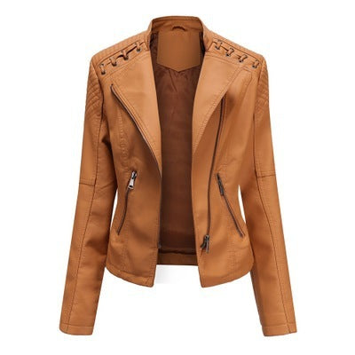 Slim Leather Jacket for Women – Soulmate Style Outerwear | same ANTHEM - Jacket
