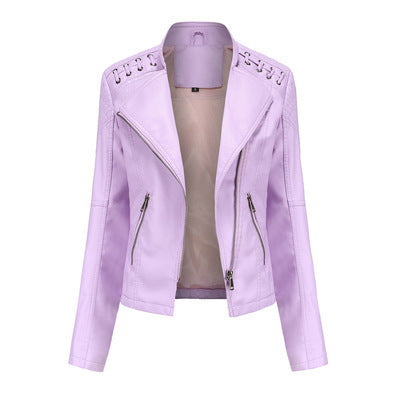 Slim Leather Jacket for Women – Soulmate Style Outerwear | same ANTHEM - Jacket