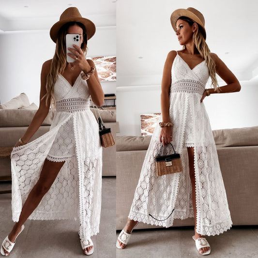 Sling Stitching Casual Jumpsuit – Fairytale Streetwear for Soulmates | same ANTHEM - Dress