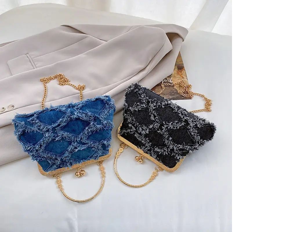 Small Denim Crossbody Bag – Travel Purse for Women | same ANTHEM.