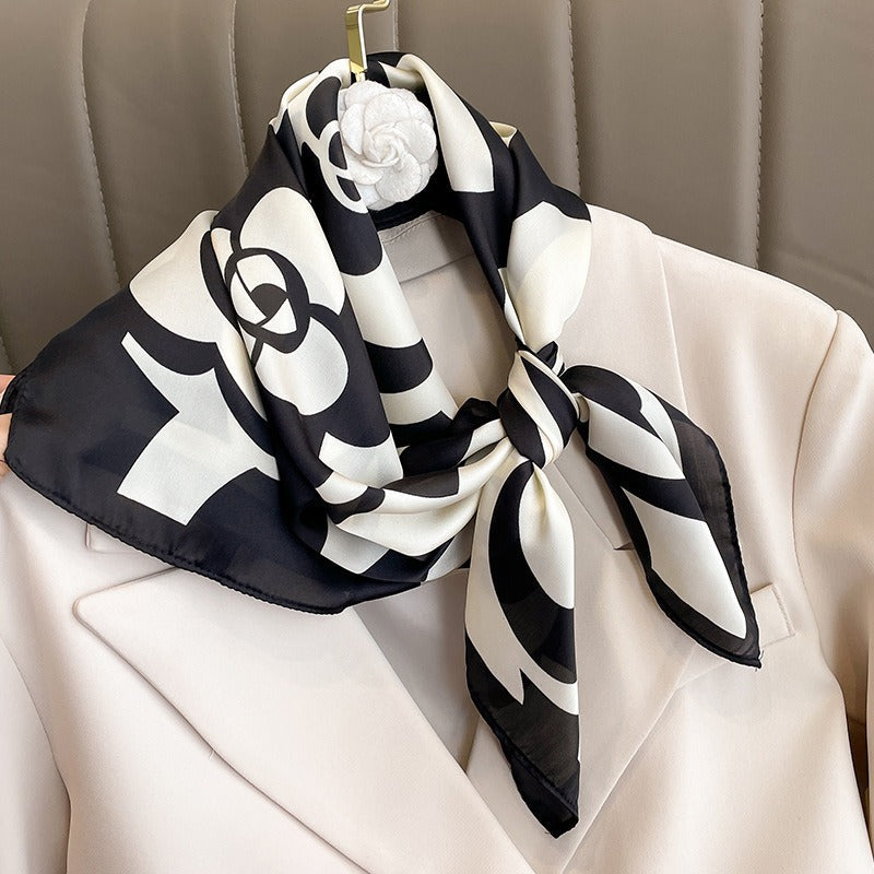 Small Elegant Square Scarf – same ANTHEM. Soulmate Streetwear