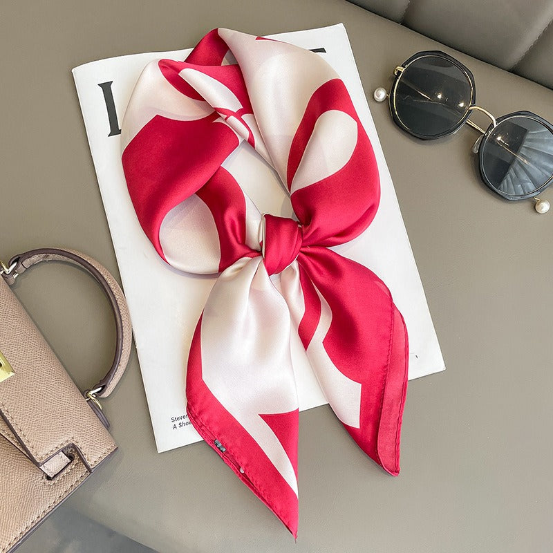 Small Elegant Square Scarf – same ANTHEM. Soulmate Streetwear