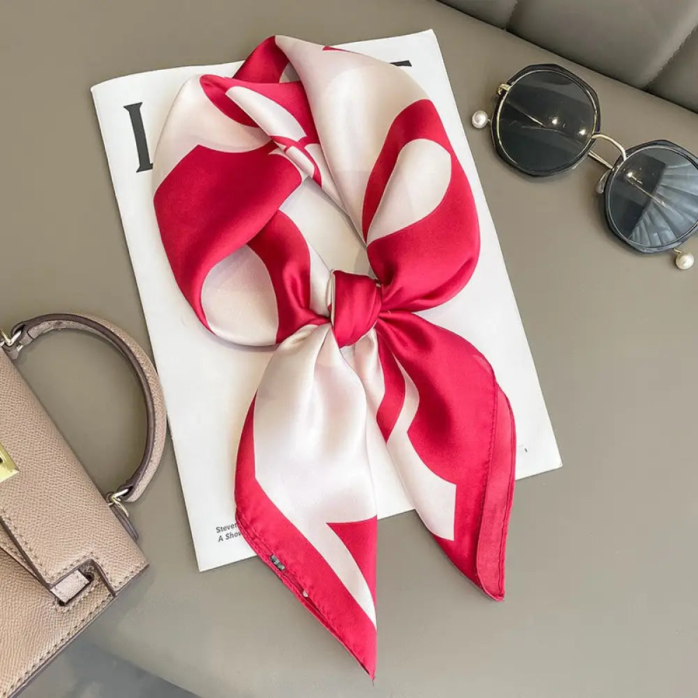 Small Elegant Square Scarf – same ANTHEM. Soulmate Streetwear