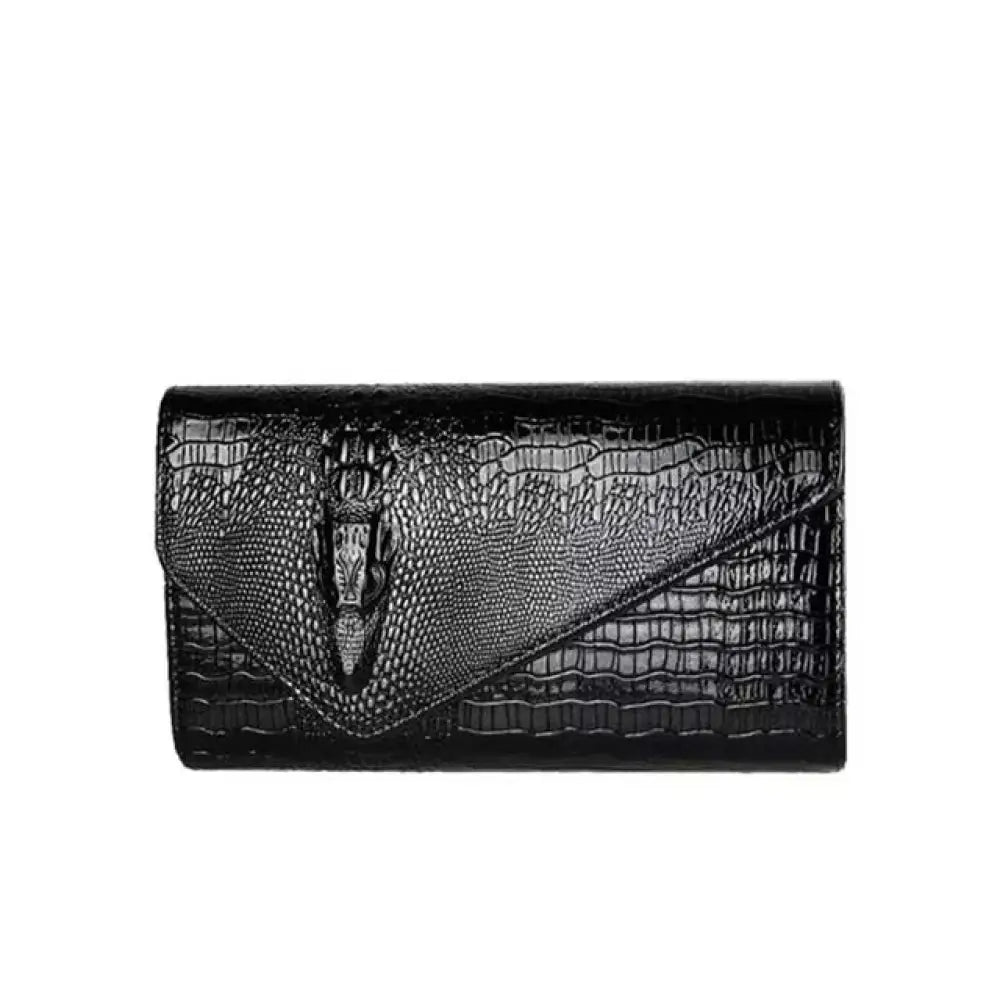 Snakeskin Crossbody Bag – Soulmate Streetwear Shoulder Bag same ANTHEM. - black-4