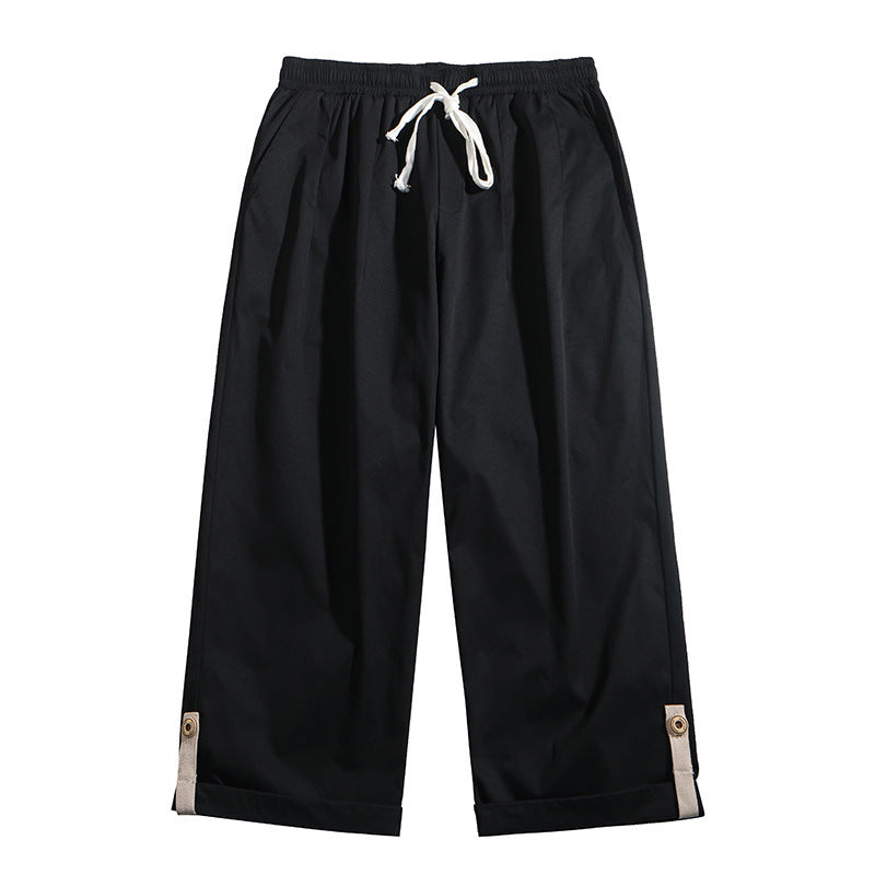 Solid Color Versatile Drape Pants – Casual Hip Hop Loose Pants | Same Anthem - Pants