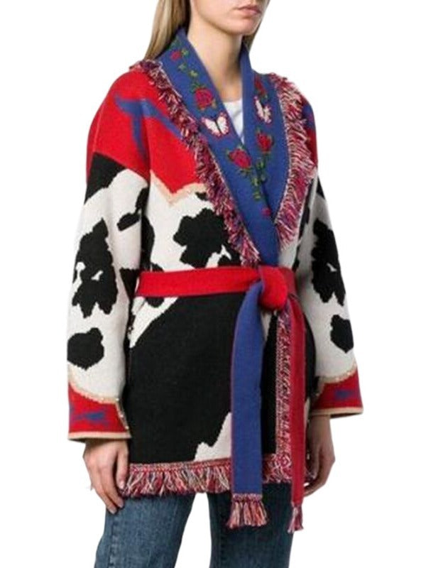 Solid Knit Cardigan for Women – French Japanese Soulmate Streetwear | same ANTHEM. Vintage Clothing Coat