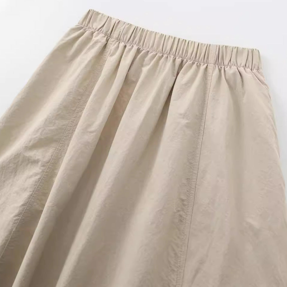 Solid Midi Skirt – Streetwear Minimalism for Soulmates | same ANTHEM
