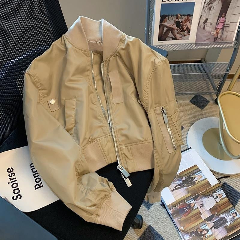 Soulmate American Retro Bomber Jacket – Casual & Bold - Jacket