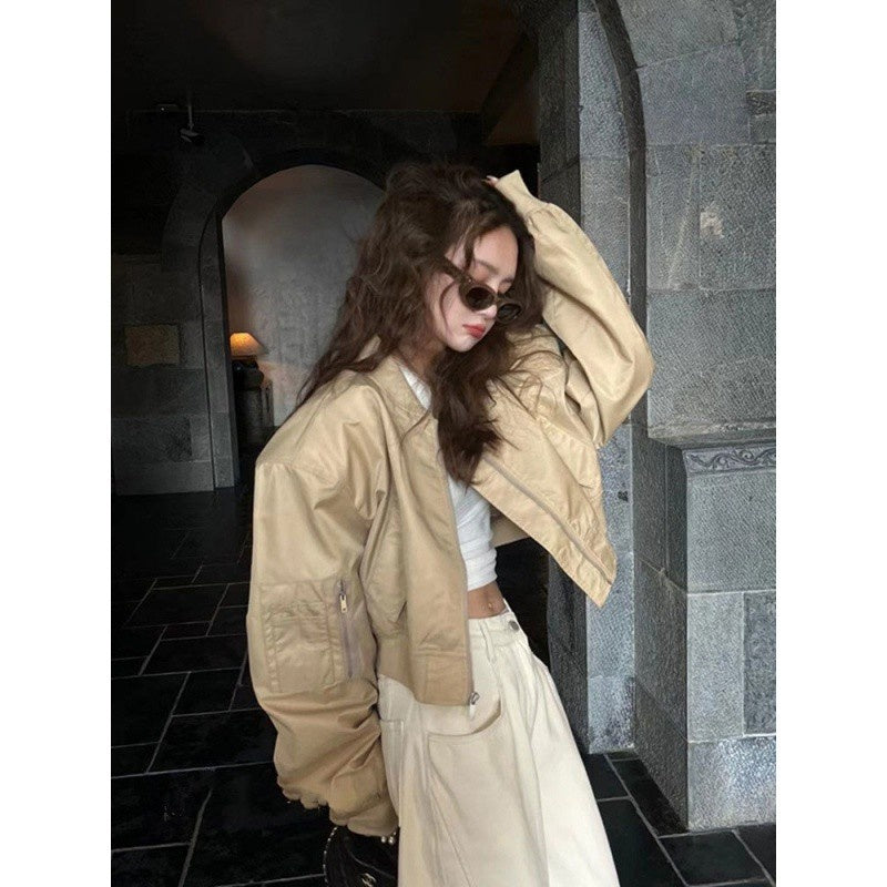 Soulmate American Retro Bomber Jacket – Casual & Bold - Jacket