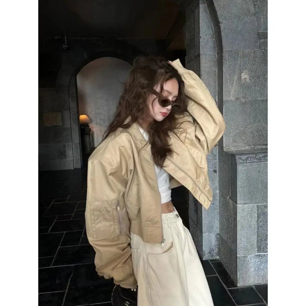 Soulmate American Retro Bomber Jacket – Casual & Bold - Jacket
