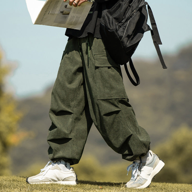 Soulmate Corduroy Pants – Casual Boho Baggy Streetwear | Same Anthem - Pants