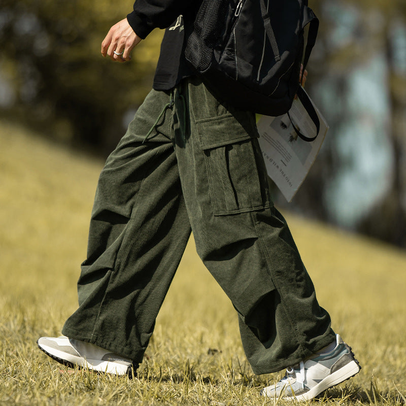 Soulmate Corduroy Pants – Casual Boho Baggy Streetwear | Same Anthem - Pants