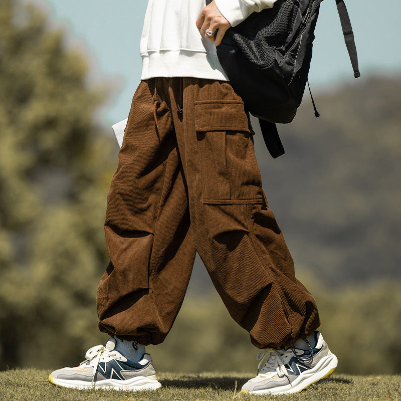 Soulmate Corduroy Pants – Casual Boho Baggy Streetwear | Same Anthem - Pants