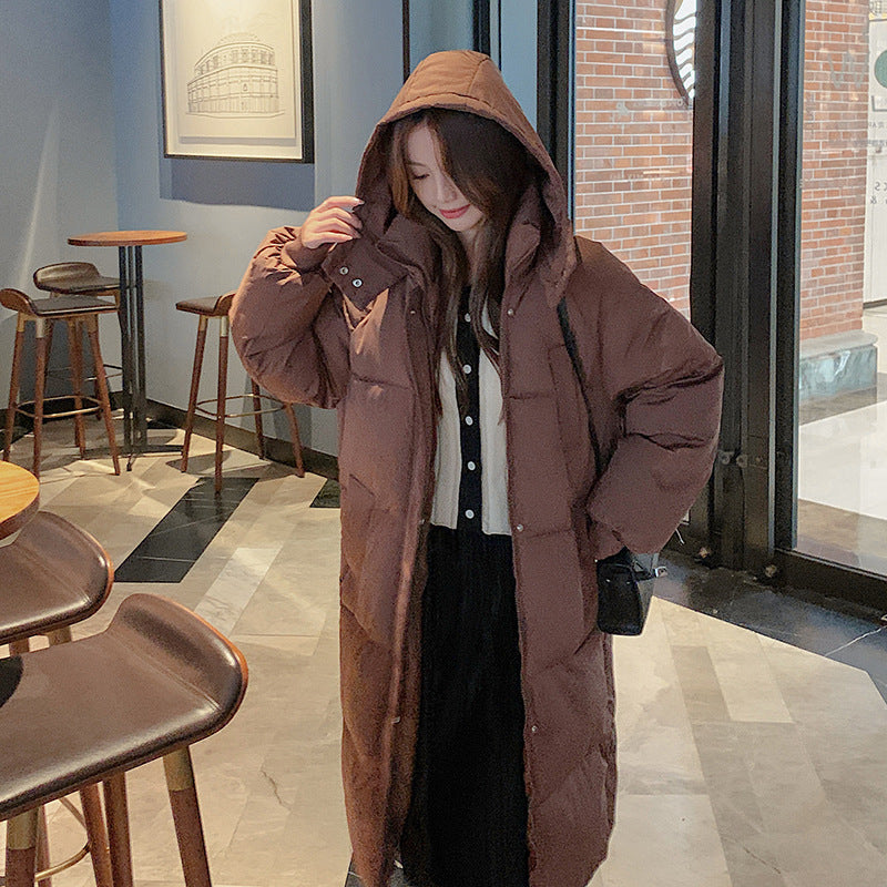 Soulmate Loose Down Coat – Cozy Casual & Timeless - Black / 2XL