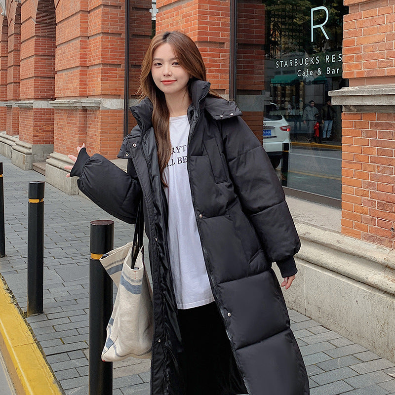 Soulmate Loose Down Coat – Cozy Casual & Timeless - Blue / 2XL