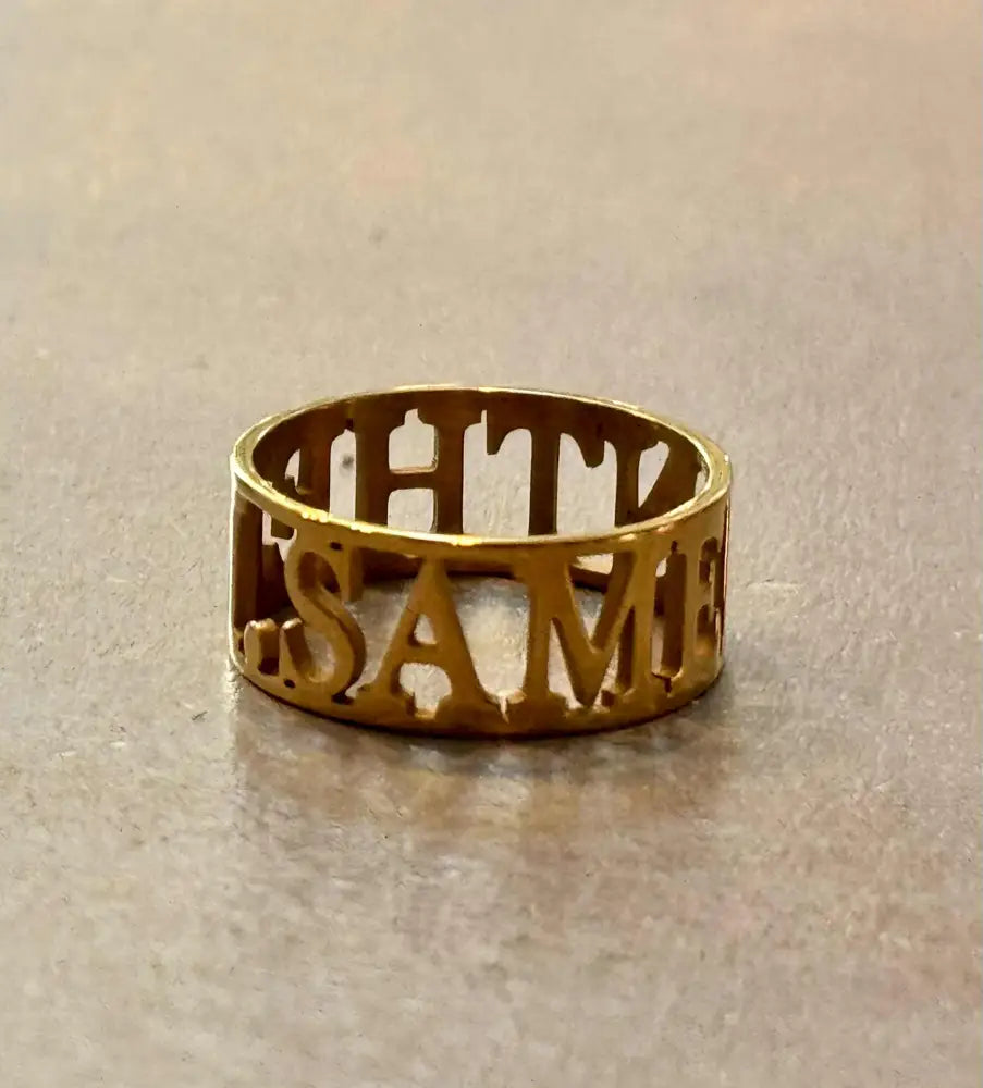 Soulmate Ring – Poetic Jewellery for Lovers | same ANTHEM.