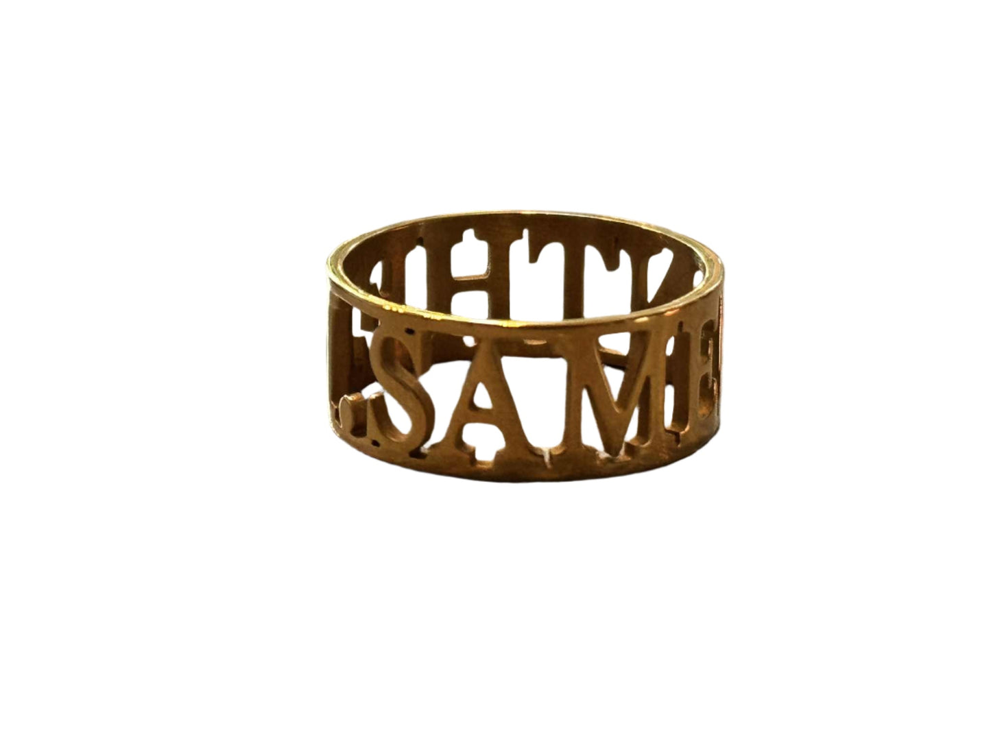 Soulmate Ring – Poetic Jewellery for Lovers | same ANTHEM. - Gold / Size 10