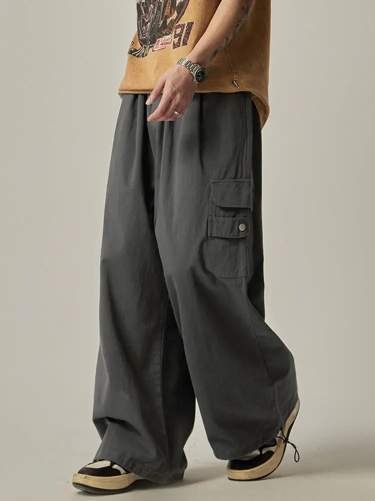 Soulmate Streetwear Pants – Chill Baggy Vibe | Same Anthem - Dark Gray / L - Pants