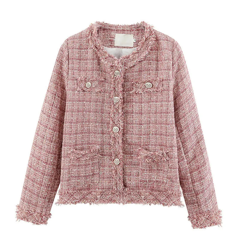 Soulmate Tweed Cardigan Coat - Classic Couple’s Style for Lovers Friends & Twin Flames