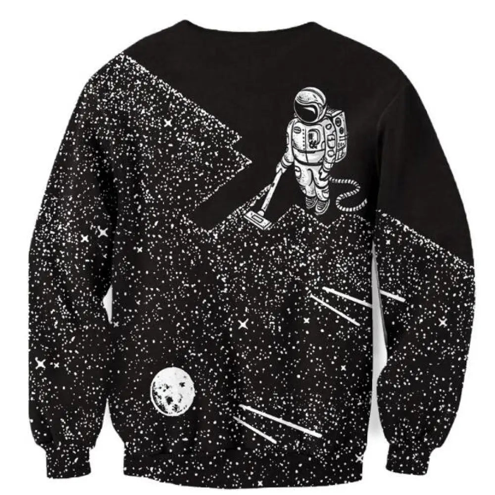 Space Vacuum Robot Pullover – Futuristic Streetwear for Soulmates | same ANTHEM