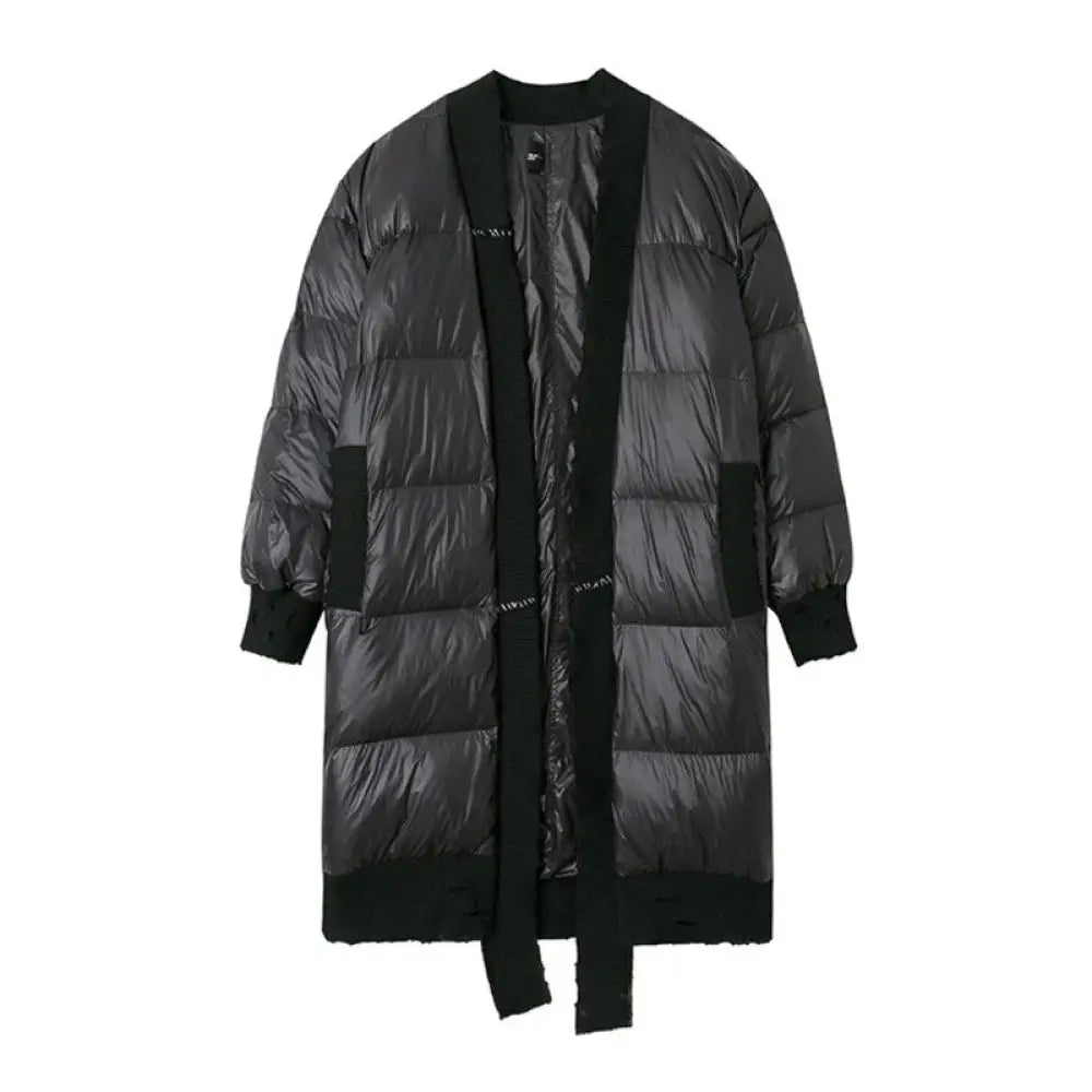Spliced Down Jacket | same ANTHEM. - Black / M