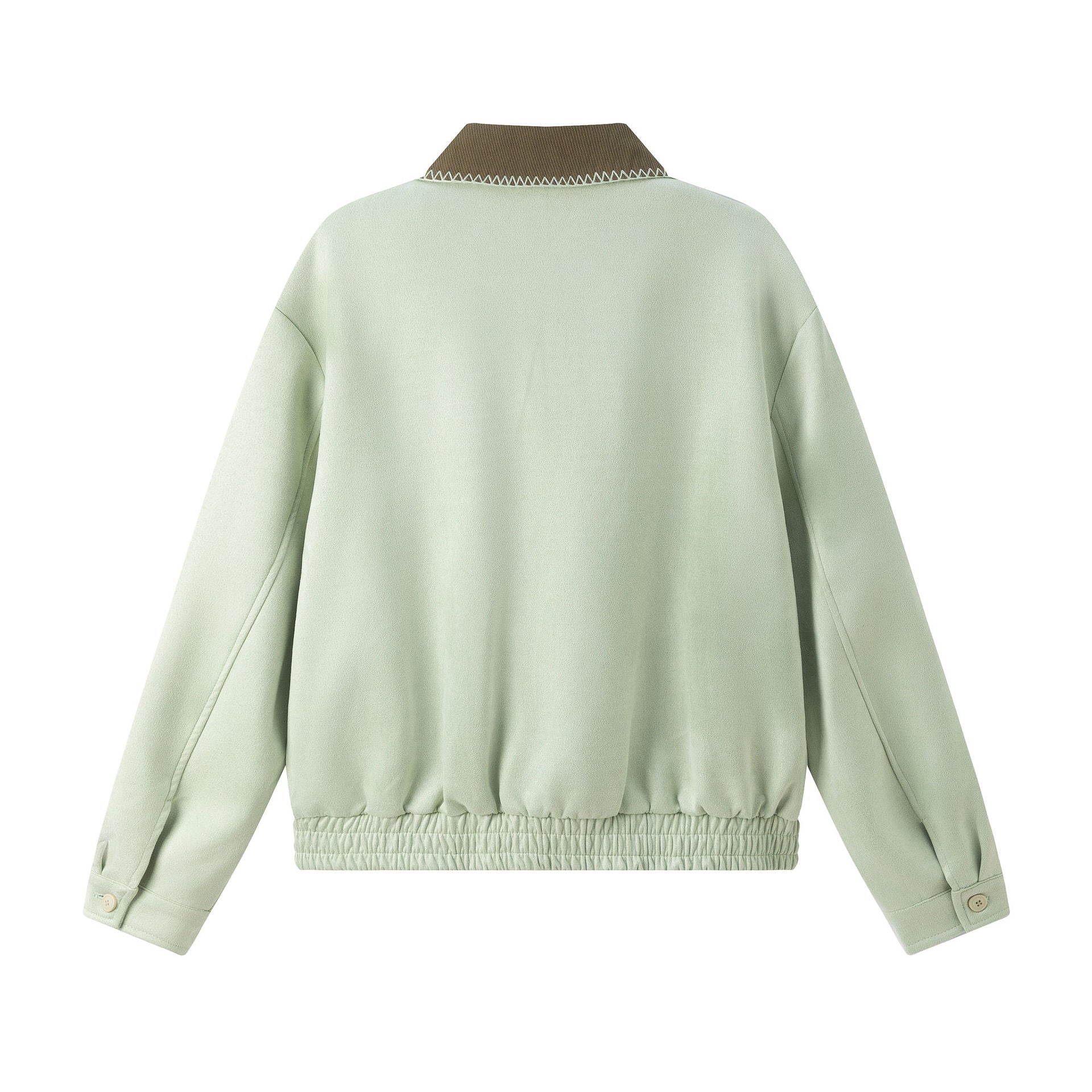 Splicing Collar Suede Jacket Women – Soulmate Streetwear | same ANTHEM.