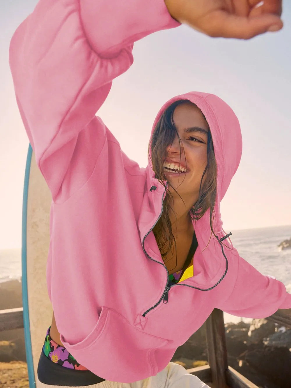 Sports Hoodie Jacket – Casual Chic Streetwear for Women | same ANTHEM