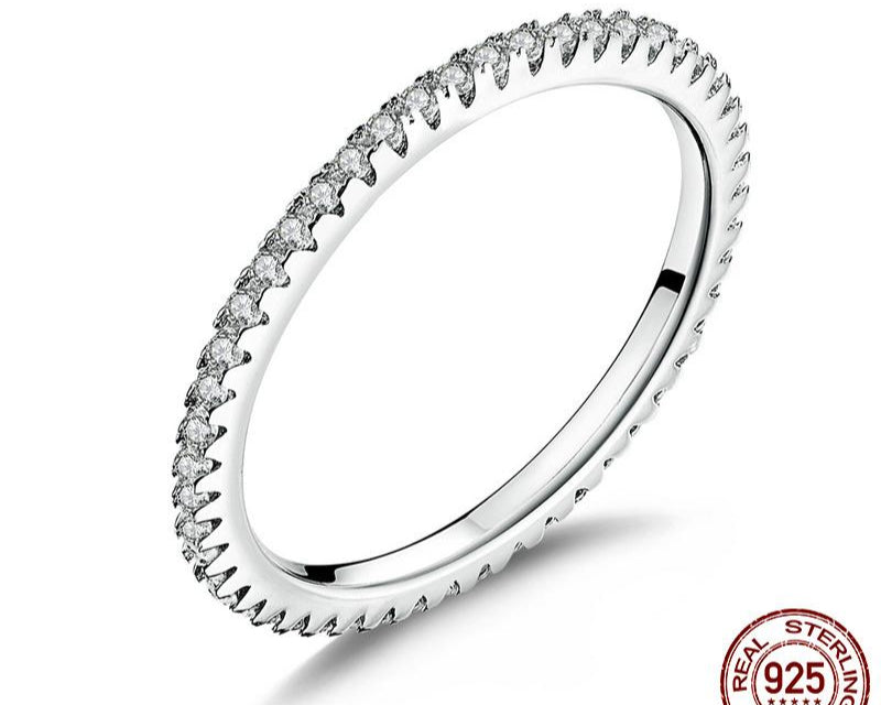 Sterling Silver Circon Ring | same ANTHEM - SCR066-size 6