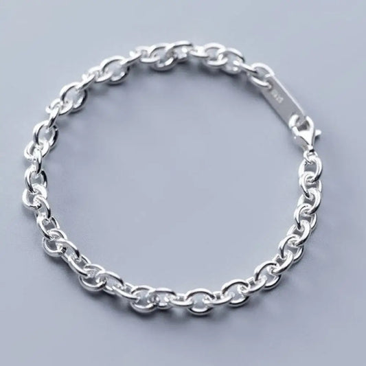 Sterling Silver Link Chain Bracelet – Soulmate Jewellery | same ANTHEM. - Silver