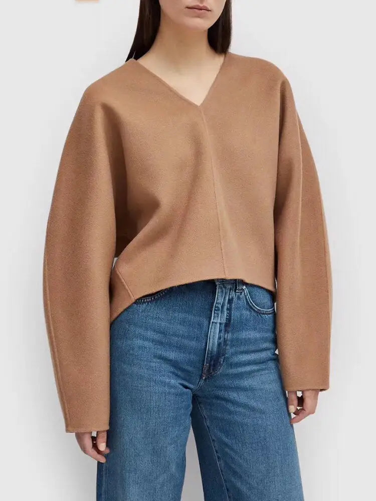 Straight Knitting Sweater | same ANTHEM.