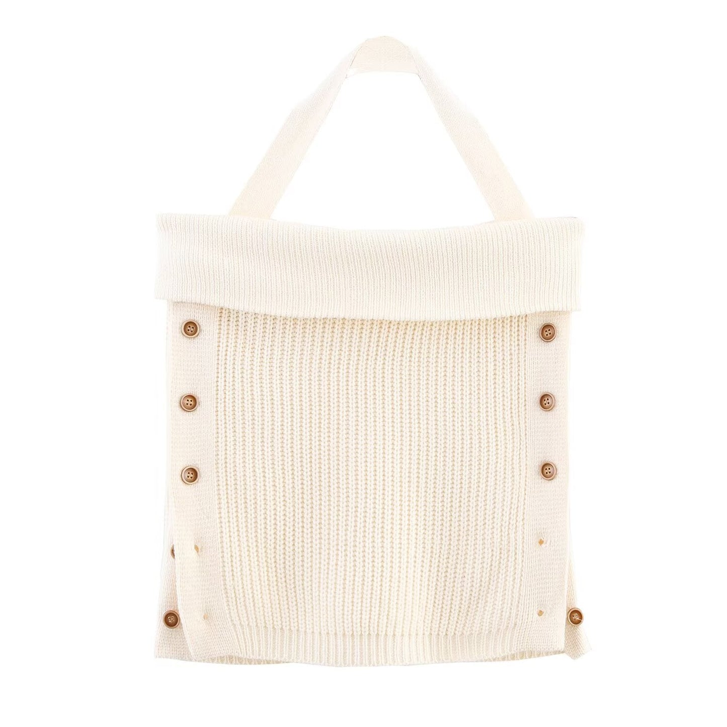 Strapless Knit Halter Top – Soulmate Sweater Style | same ANTHEM - Off white / S