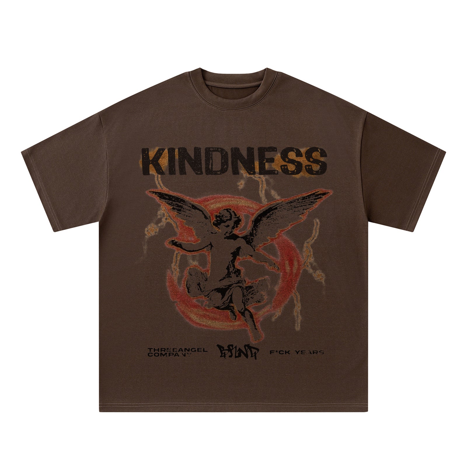 Street Style Angel Letter Print T-Shirt | Unisex Summer Top | same ANTHEM.