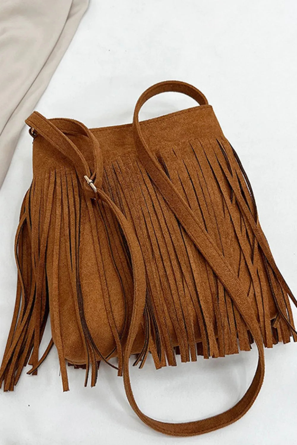 Suede Fringe Shoulder Bag – Soulmate Wear Accessory | same ANTHEM