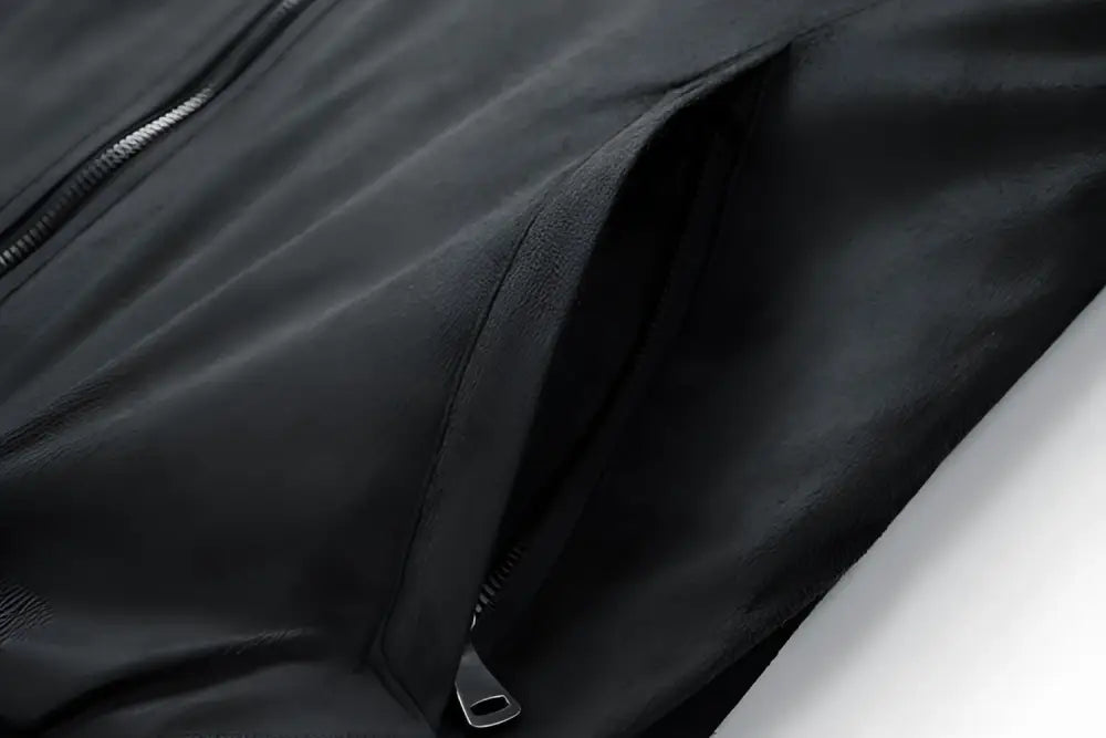 Suede Stand Collar Men’s Jacket – Classic Casual with Street Soul | same ANTHEM