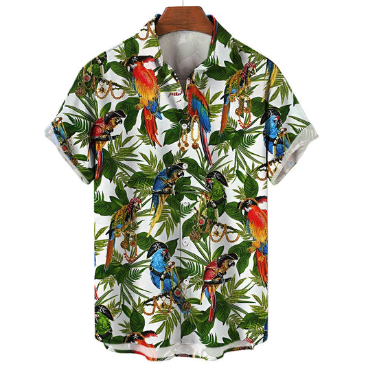 Summer Casual Hawaiian Shirt – Cool Printed Vacation Style | same ANTHEM