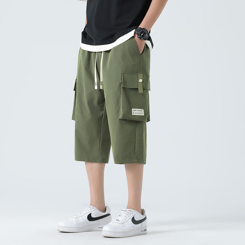 Summer Casual Sports Loose Men’s Pants – Cool & Chill Everyday Style | Same Anthem - 2XL / Avocado Green