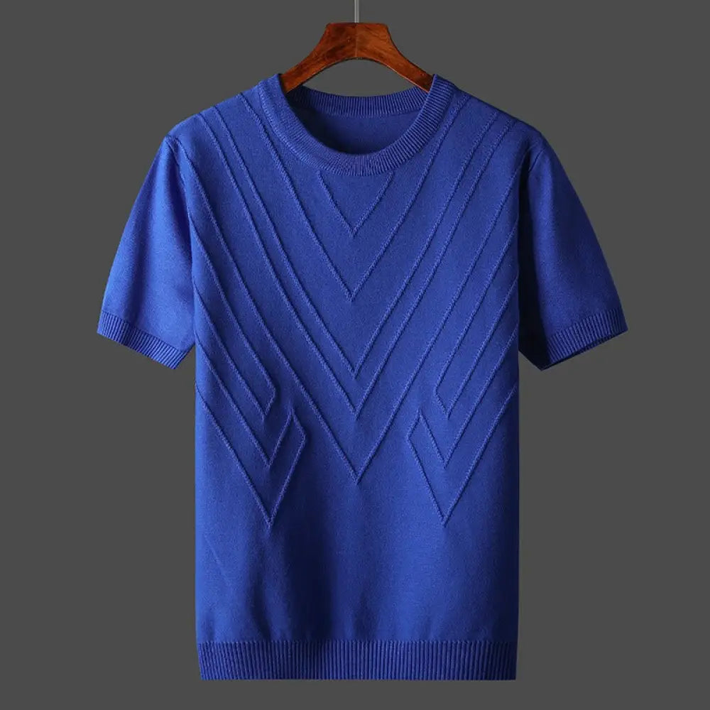 Sweater for Soulmates – Men’s Slim Fit Pullover | same ANTHEM - Blue / M