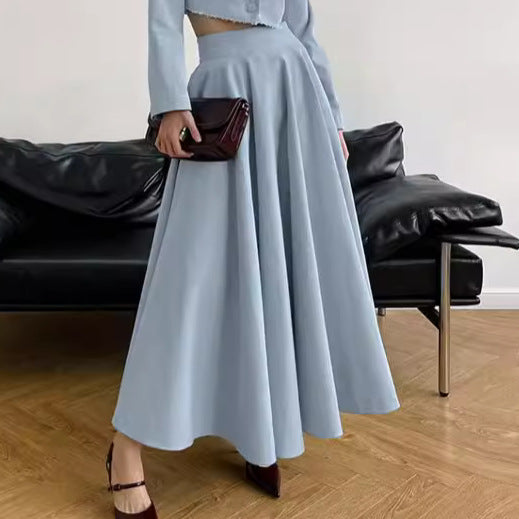 Swing Skirt – Romantic Chic Half Skirt | same ANTHEM - Blue / S