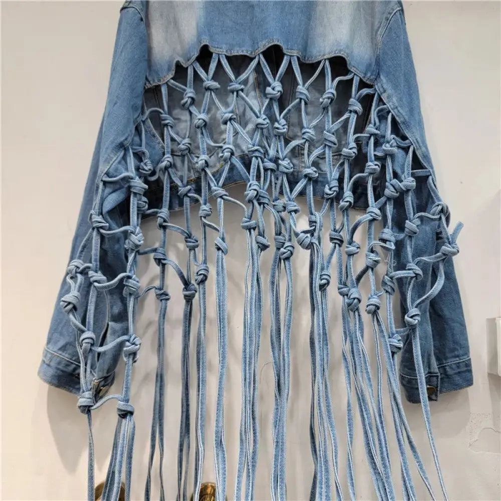 Tassel Denim Jacket – same ANTHEM | Soulmate Streetwear