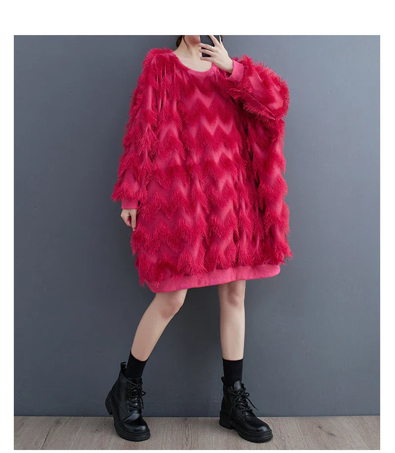Tassel Sweater Dress Women – Soulmate Streetwear | same ANTHEM.