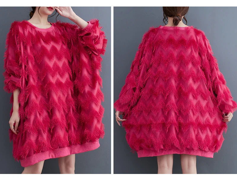 Tassel Sweater Dress Women – Soulmate Streetwear | same ANTHEM.