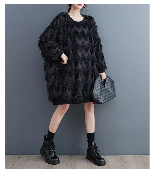 Tassel Sweater Dress Women – Soulmate Streetwear | same ANTHEM.