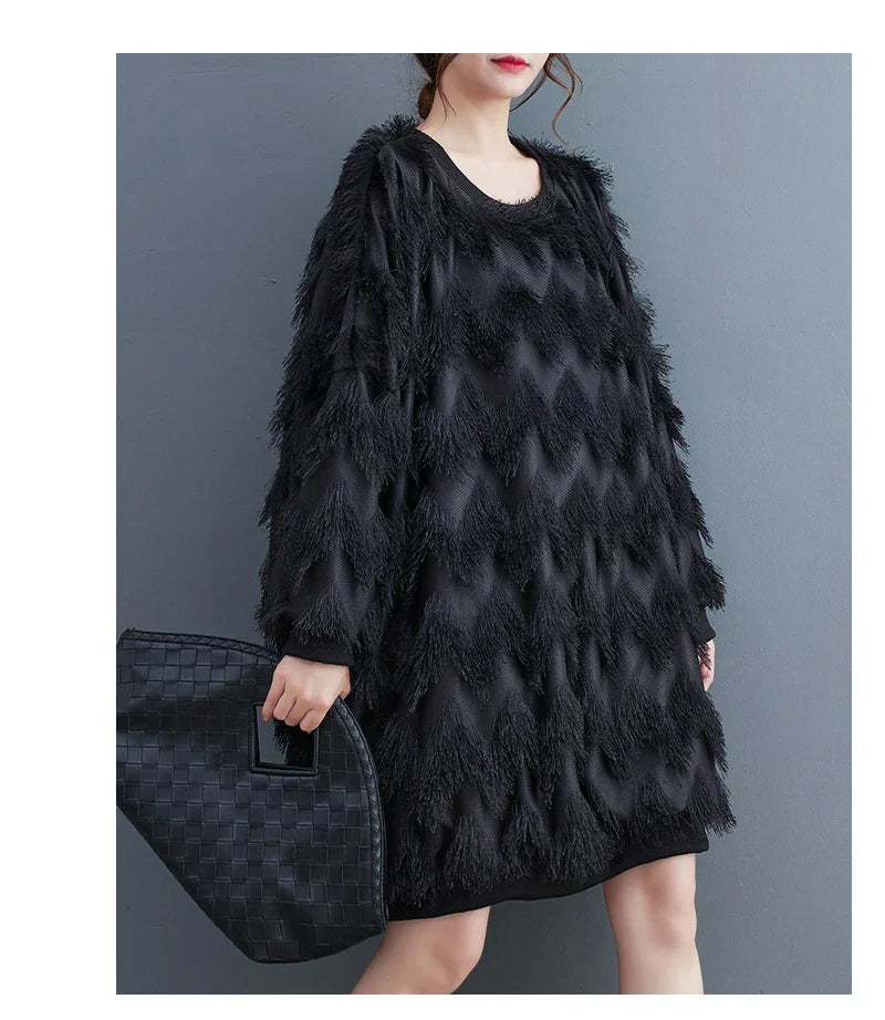 Tassel Sweater Dress Women – Soulmate Streetwear | same ANTHEM.
