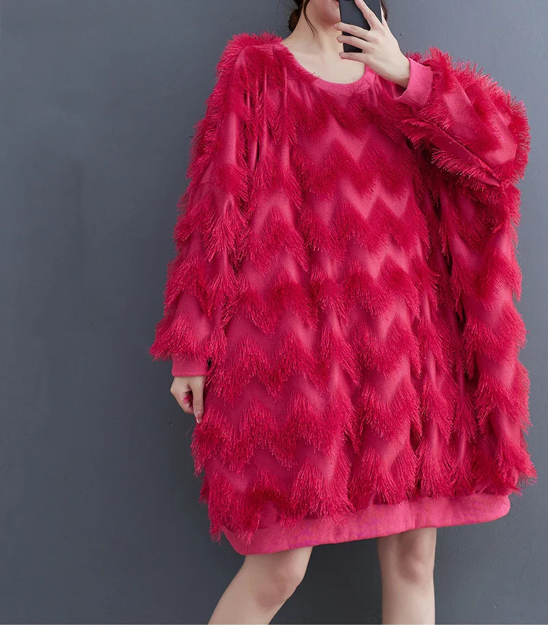 Tassel Sweater Dress Women – Soulmate Streetwear | same ANTHEM.