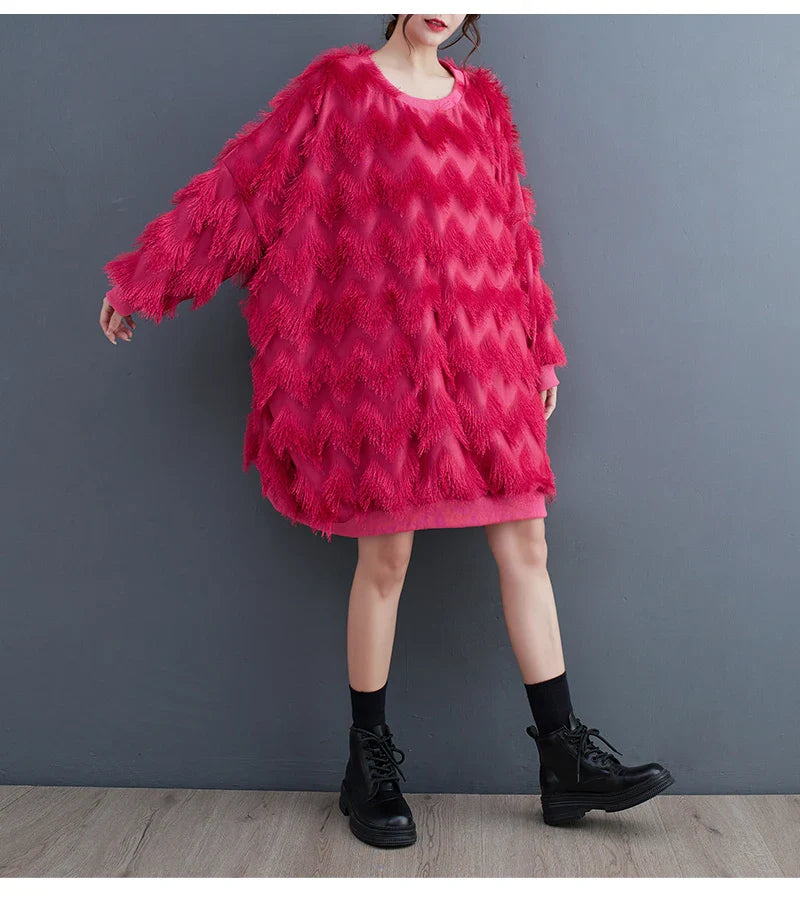 Tassel Sweater Dress Women – Soulmate Streetwear | same ANTHEM.