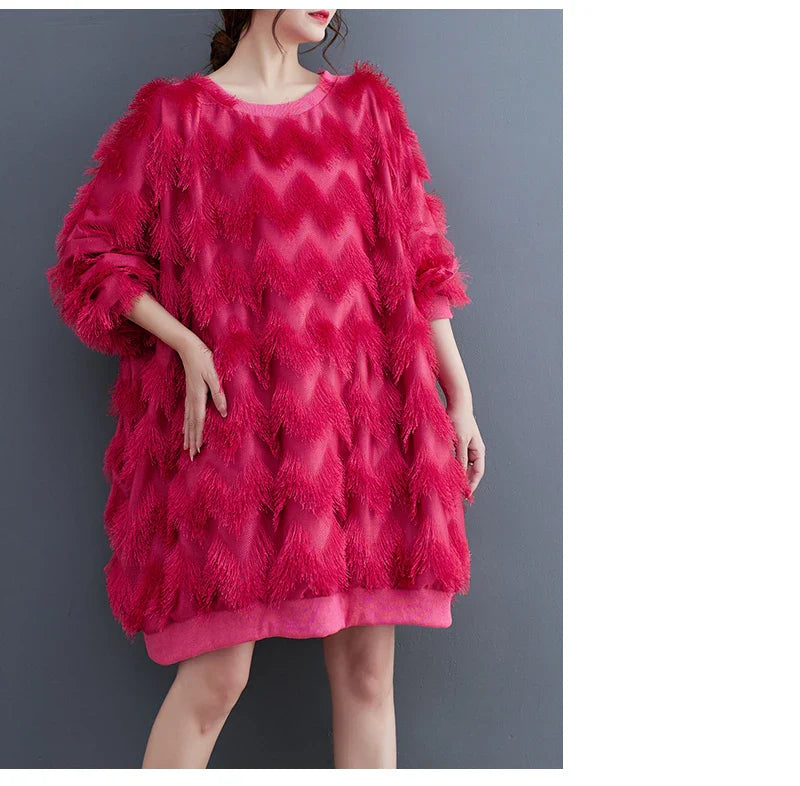 Tassel Sweater Dress Women – Soulmate Streetwear | same ANTHEM.